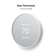 ترموستات Google Nest - ترموستات ذكي قابل للبرمجة للمنزل - سنو