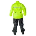 thumbnail image 2 of Fulmer, TRS3GRN2X, TRS3 StormTrak Motorcycle Rain Suit - Hi-Viz Green, 2XL, 2 of 2