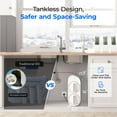 thumbnail image 6 of Waterdrop G2P600 Reverse Osmosis System, TDS Reduction, 7 Stage Water Filtration, NSF/ANSI 372 Certified, 600 GPD Tankless RO Water Filter System, Under Sink, 2:1 Pure to Drain with PT-07B Pitcher, 6 of 10