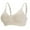 Beige, variant on Women's Plus Size XL Comfortable Bra - 100% Polyester Soft Fabric, Pink Color, Adjustable Straps - Good Support for Everyday Wear
