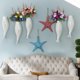 thumbnail image 1 of Decoracion Estrella Mar para Bodas Temáticas en Playa, Adorno de Bodas y Caseras Costeras naranja perfecl Colgante de pared de estrella de mar, 1 of 8