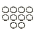 thumbnail image 1 of GUOOL 10 Pcs Mousqueton Rond 0.9 Pouces Pinces à Pression Boucles Toriques Pince Métal Durable pour Sacs Noir, 1 of 7
