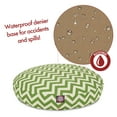 thumbnail image 5 of Majestic Pet | Chevron Round Pet Bed For Dogs, Removable Cover, Sage, Small, 5 of 6
