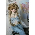 thumbnail image 5 of 1/4 BJD Doll Kikyou D FullSet Y2K Street Fashion Busty Body Carnival Complete Outfit with Wig Shoes Ball Jointed Doll, 5 of 8