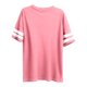 thumbnail image 4 of Mujeres Más Tamaño de Manga Larga Tops Cuello Redondo Camisa Casual Camiseta Top para la Primavera Verano Uso Diario Más Tamaño Casual Tops, 4 of 5