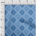thumbnail image 2 of oneOone Polyester Spandex Blue Fabric Leaves Fabric For Sewing Printed Craft Fabric By The Yard 56 Inch Wide, 2 of 5