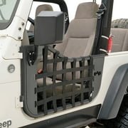 EAG Matrix Steel Tubular Door with Side View Mirror Fit for 97-06 Wrangler TJ