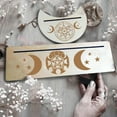 thumbnail image 5 of Wood Tarot Card Stand Holder Wooden Cards Altar Display Stand Moon Phase Witch Divination Tools Majic Ceremonial Wiccan Supplies Dowsing Decor DIY, 5 of 9