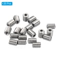 thumbnail image 3 of Unique Bargains Adaptateurs Filetage Manchon Réducteur Écrou M4x0.7 Mâle à M2x0.4 Femelle pour Réparer Insert Écrou Vis Réducteur 5mm 20 Pcs, 3 of 5