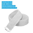 thumbnail image 2 of Uxcell Wood Stove Gasket High-Temperature Resist Seal Rope White 2"x1/8"x157", 2 of 6