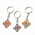 thumbnail image 5 of Religious Jewelry Cross Keychain Cross Charm Pendant Cross Key Chain Key Rings Faith Reminder for Fashion Enthusiasts, 5 of 10