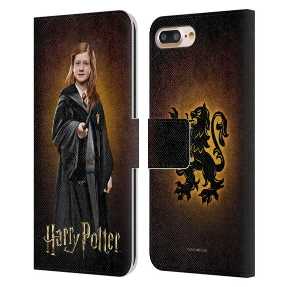 Head Case Designs Officially Licensed Harry Potter Chamber Of Secrets IV Ginny Weasley Leather Book Wallet Case Cover Compatible with Apple iPhone 7 Plus / iPhone 8 Plus