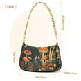 thumbnail image 3 of FORMRS Womens Shoulder Bag with Chain Strap Clutch Purse Cute Tote Handbag, Forest Mushroom, 3 of 7