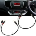 thumbnail image 3 of Subwoofer Splitter Cord, Reduce Interference Gold Plated   Stereo  Splitter Cable  For Car Speaker For HDTV, 3 of 8