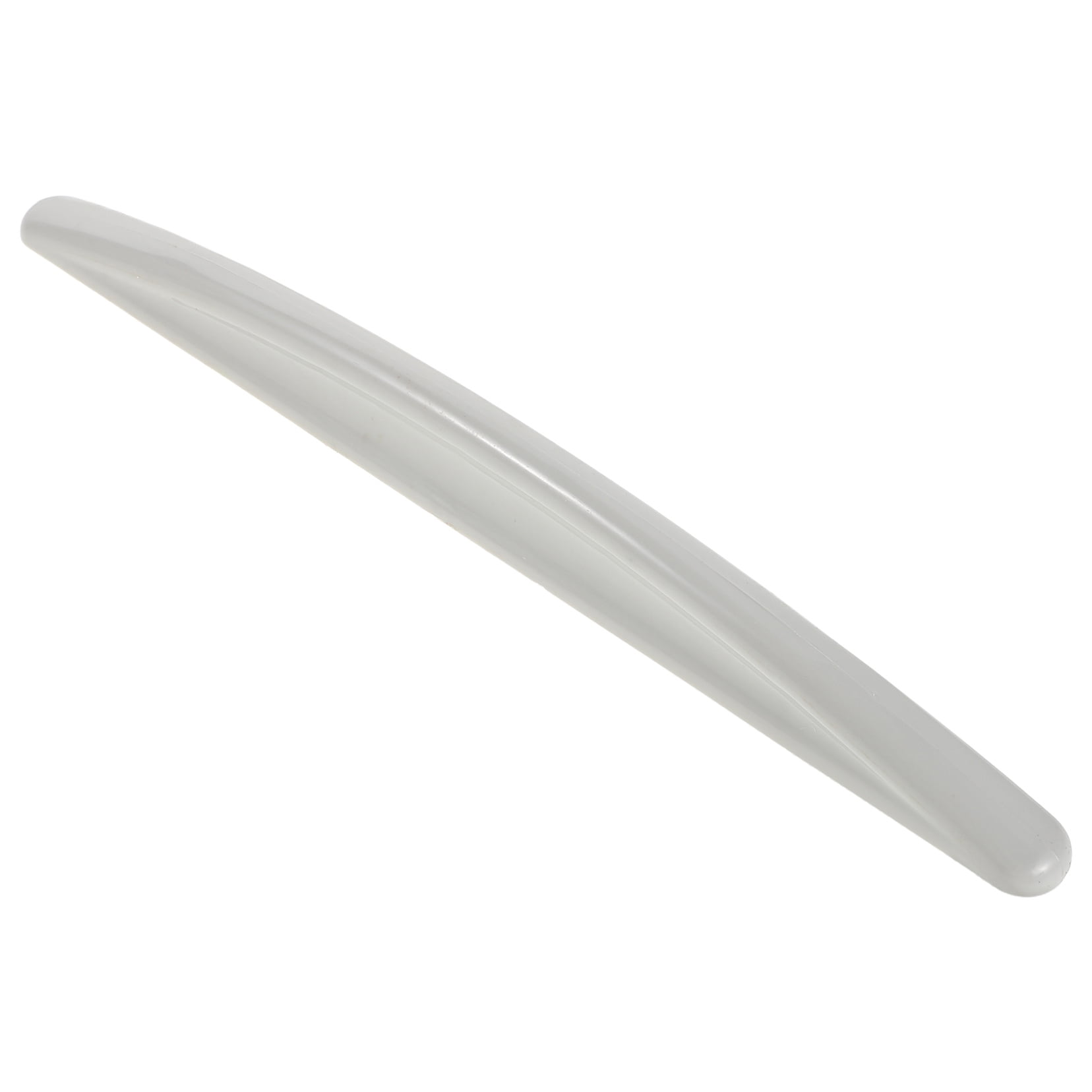 ELAYARD 1Set White Plastic Fridge Handle Replacement Durable Ergonomic Grip for Freezer and Refrigerator Doors