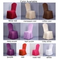 thumbnail image 2 of Chair Covers Spandex Chair Cover Chair Slipcovers Chair Covers Party Banquet Chair Covers Slipcover Long Back Spandex Chair Cover Chair Covers for Wedding Stretch Chair Covers, 2 of 2