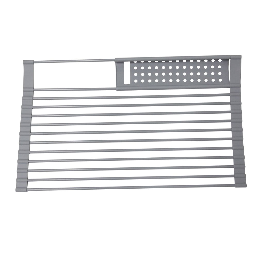 Roll Up Dish Drying Rack Rolling Sink Rack Folding Sink Storage Rack