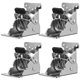 thumbnail image 1 of unbranded 4Ud Bisagras Plegables De Plata Con Auto Para Muebles Resistente Y Precisa, 1 of 7