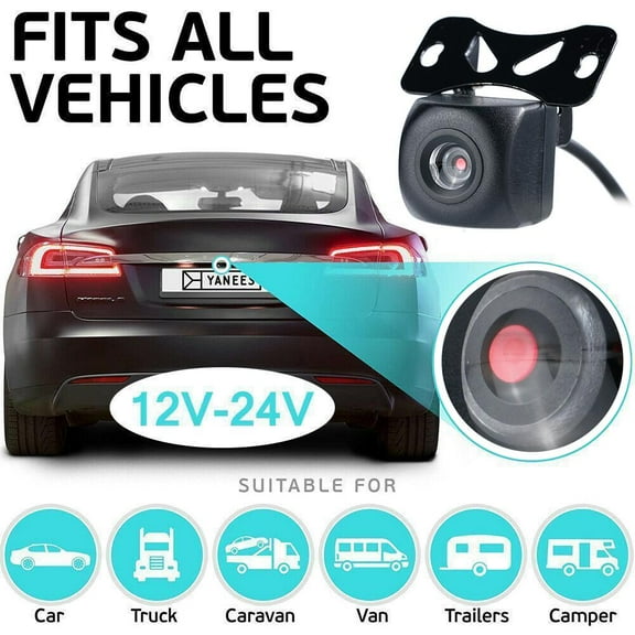1080p 170 Reverse Backup Camera Rear View HD Night Truck For Car Bus