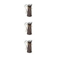 thumbnail image 1 of Transemion Stylish And Versatile Flower Vase Functional And Decorative Rustic Metal Milk Jug Metal Milk Jug Vase Iron Rustic Vase type 3 3Set, 1 of 6