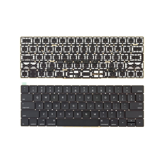 Replacement Keyboard W/ Backlight & Screws (US English) Compatible For MacBook Pro 13" / 15" W/ Touch Bar (A1706 / A1707)