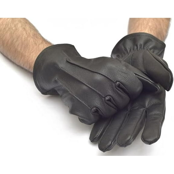 Men's Sheep Leather Unlined Dress Gloves