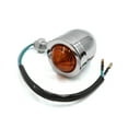 thumbnail image 3 of Unique Bargains 2Pcs Yellow  Light Chrome Motorcycle Turn Signal Lamp for Harley Davidson, 3 of 3