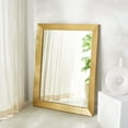 thumbnail image 2 of SAFAVIEH Couture Veronika 40" x 52.25" Brass Glam Leaner Mirror, 2 of 6
