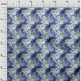 thumbnail image 3 of oneOone Velvet Medium Blue Fabric Animal Sewing Material Print Fabric By The Yard 58 Inch Wide, 3 of 4
