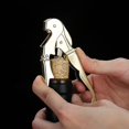thumbnail image 5 of Double Hinged Waiters Corkscrew,matte Black Wine Bottle Opener With Foil Cutter, 5 of 5