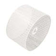 thumbnail image 2 of Pantalla de lámpara de tambor E27 E14 Clip en forma de hoja de abeto, cubierta de pantalla decorativa de Metal hueca para lámpara de techo de pared de mesa, color blanco, 2 of 10
