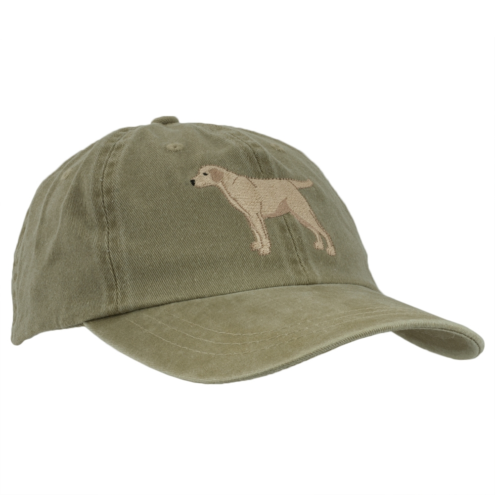 Yellow Labrador Adjustable Baseball Cap