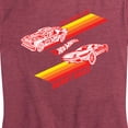 thumbnail image 3 of Hot Wheels - Valentine's You Make My Heart Race - Women's Short Sleeve Graphic T-Shirt, 3 of 5