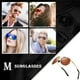 thumbnail image 3 of Gafas de sol mxnx Aviator MX208 polarizadas UV400 dorado/marrón, 3 of 7