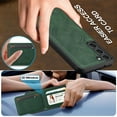 thumbnail image 3 of Allytechgroup Case for Samsung Galaxy S21, 2 In 1 Wallet Stand Case with Detachable Card Holder Support Wireless Charging Shockproof Magnetic Back Cover for Samsung Galaxy S21, Green, 3 of 13