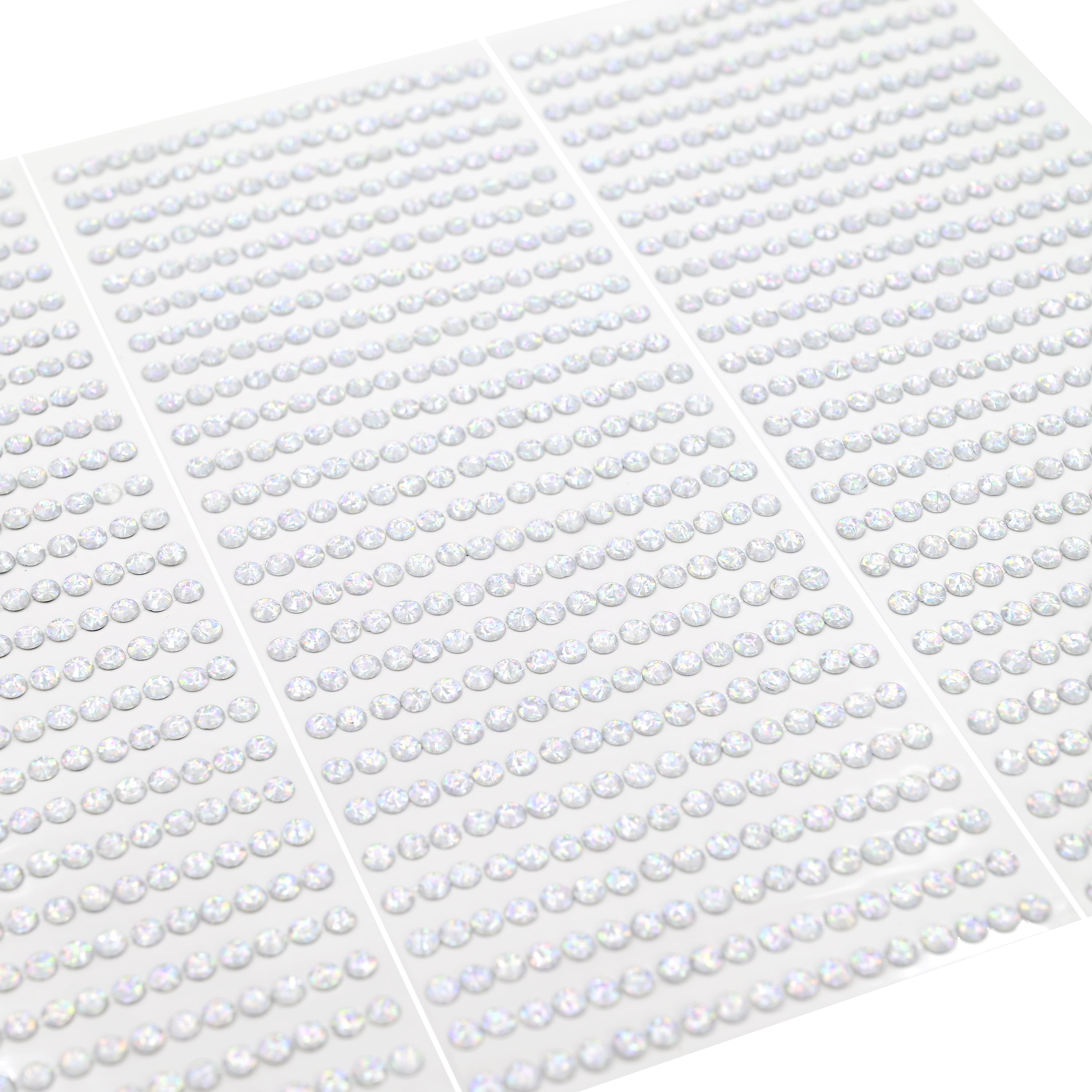 Hello Hobby Clear Acrylic Stickers for Crafting and Scrapbooking, 1,326 Pieces