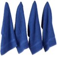 thumbnail image 1 of Collection Basique en Éponge Ensemble de Torchons Gaufrés, 15x26, Bleuet Uni, 4 Pcs, 1 of 6