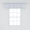 thumbnail image 2 of Ambesonne Independence Day Window Valance, American Patriotic, 42" x 12", White Cobalt Blue, 2 of 3