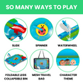 thumbnail image 5 of CoComelon Water Activity Table by Delta Children - Collapsible & Portable - Ideal for Travel, Blue, 5 of 16