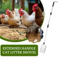 thumbnail image 4 of HLONK Chicken Poop Scooper Stretchable Fine Mesh Chicken Coop Scooper 3 Sections ζ; ✨ι F5Y1, 4 of 7