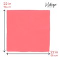 thumbnail image 5 of Motique Accessories Solid Color Bandana - Set of 6 Bandannas, 5 of 5