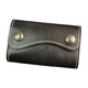 thumbnail image 2 of Cartera para llaves, funda para llaves, universal, prémium, multifunción, de cuero PU, decorativa, portátil, organizador de llaveros, funda para llave Negro, 2 of 8