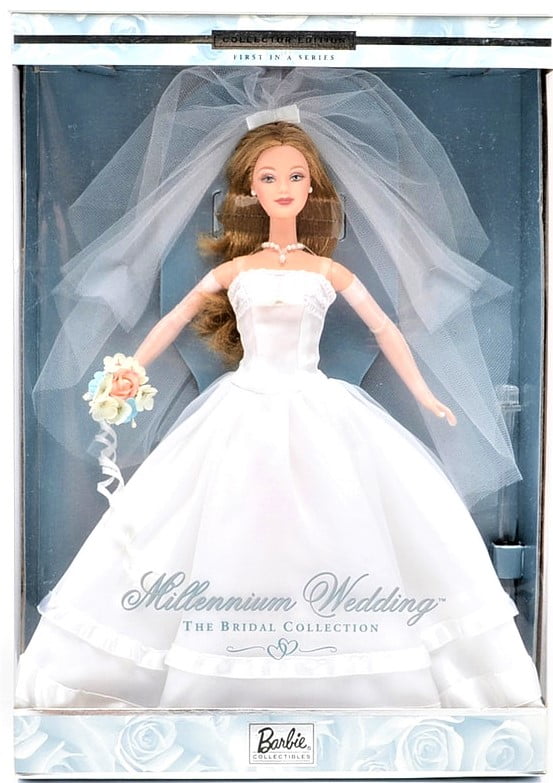 ホビー 1999 Millennium Wedding Barbie バービー (Blonde)