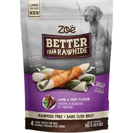 Lamb and Mint Twists Dog Treats - 4 Pack | Walmart Canada