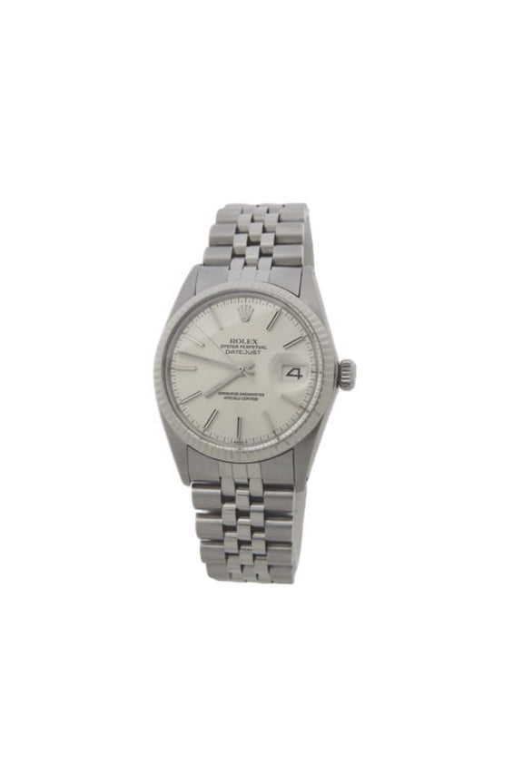 Pre-Owned Mens Rolex Stainless Steel Datejust Silver 16014