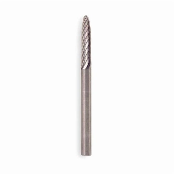 Widia Carbide Bur,Rnd Nose,1/8 In M40380