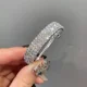 thumbnail image 4 of Broche de cristal nupcial Peinado con purpurina Accesorio de regalo elegante ER, 4 of 5