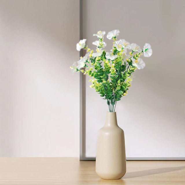 Simulation Green Outdoor Flower Arrangement, Artificial Plant Decor, Durable Plastic Material, Easy Assembly, Wedding Party Centerpiece, For Home Office, Event Decor, Synthetic Flowers, Garden Path