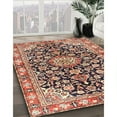 thumbnail image 2 of Ahgly Company Indoor Rectangle Traditional Brown Red Medallion Area Rugs, 2' x 4', 2 of 6