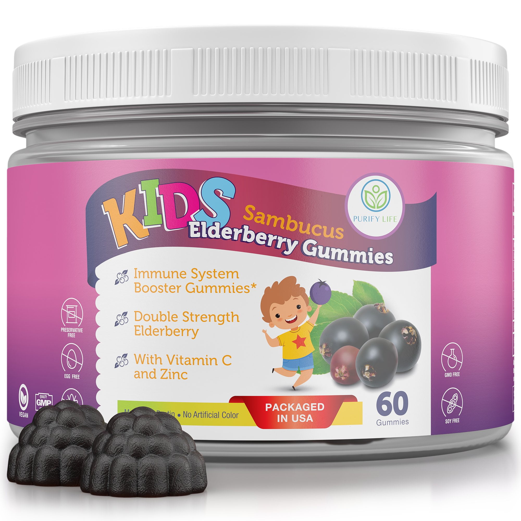 Kids Elderberry Gummies
